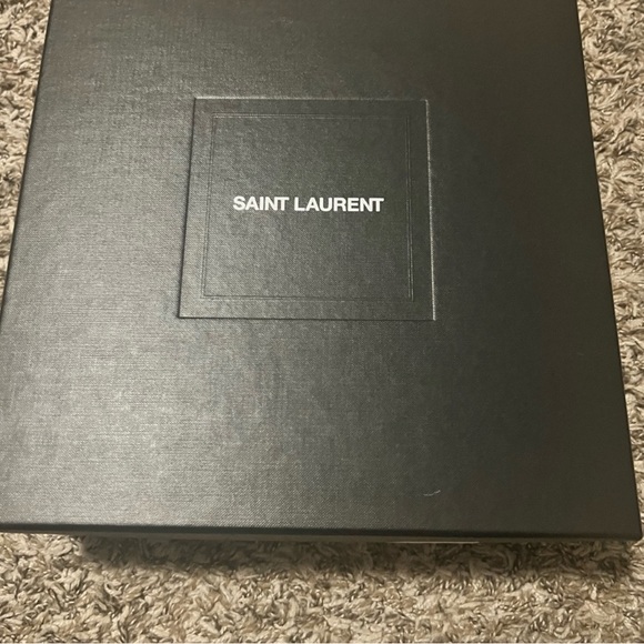 Saint Laurent Tan Strappy Heels - Picture 6 of 7